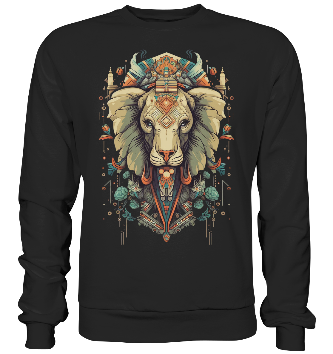 "Löwe" Tiertotems - Premium Sweatshirt