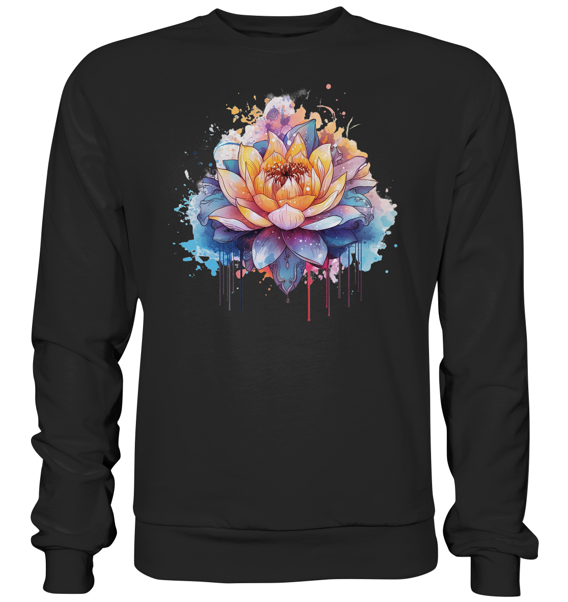 Lotus Blumen 2 - Premium Sweatshirt