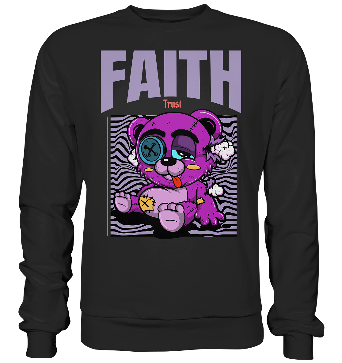 "Faith" Bär Streetstyle - Premium Sweatshirt