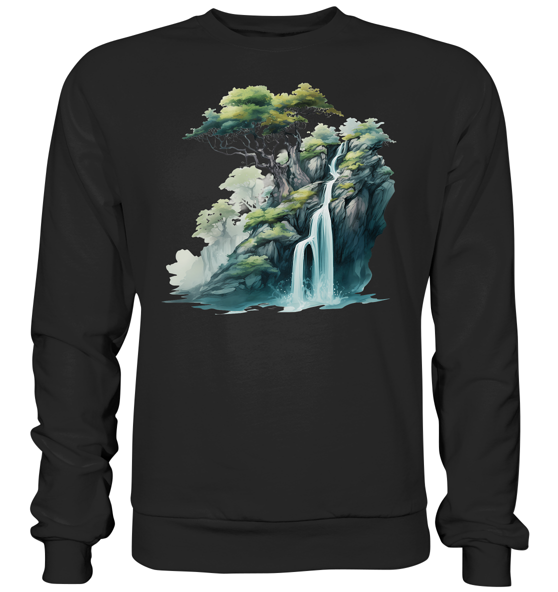 Fantasie Landschaft 13 - Premium Sweatshirt