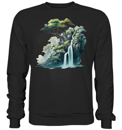 Fantasie Landschaft 13 - Premium Sweatshirt