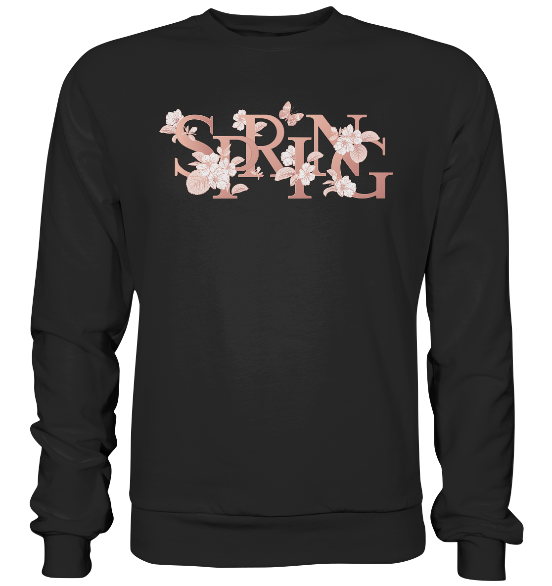 "Spring" Blumen Streetstyle - Premium Sweatshirt