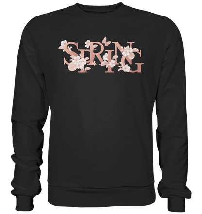 "Spring" Blumen Streetstyle - Premium Sweatshirt