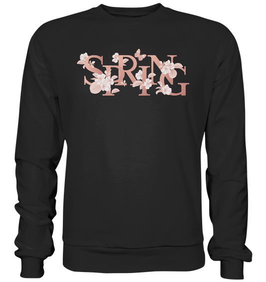 "Spring" Blumen Streetstyle - Premium Sweatshirt