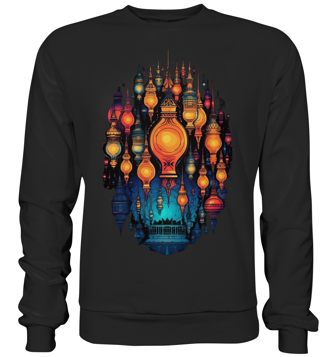 Laternen Lichter 10 - Premium Sweatshirt