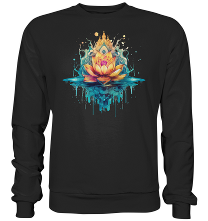 Lotus Blumen 3 - Premium Sweatshirt