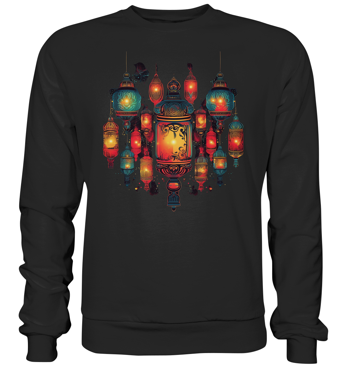 Laternen Lichter 1 - Premium Sweatshirt