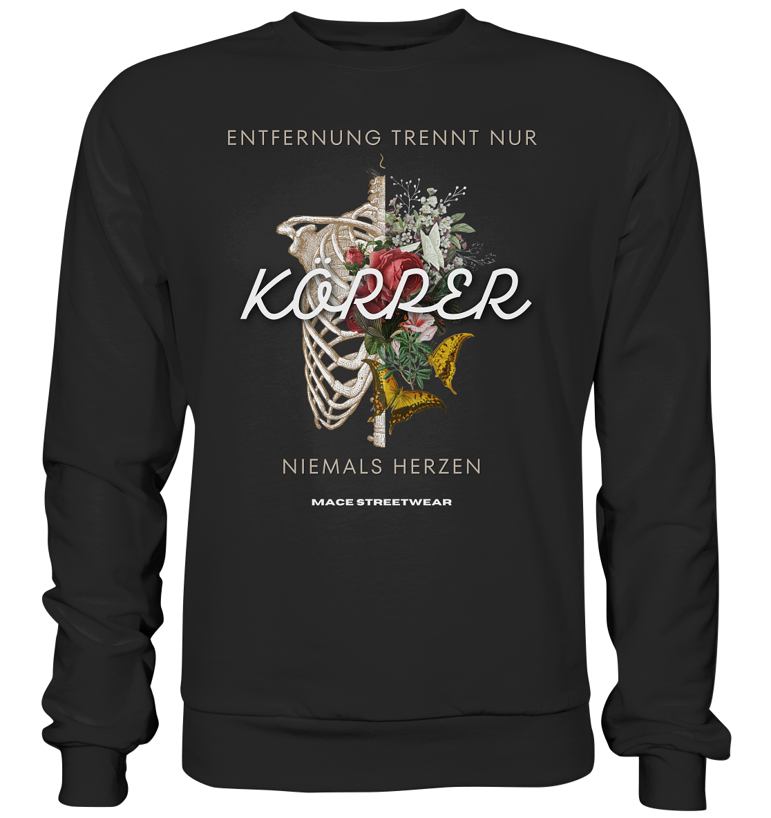 "Körper" Mace Optimismus - Premium Sweatshirt