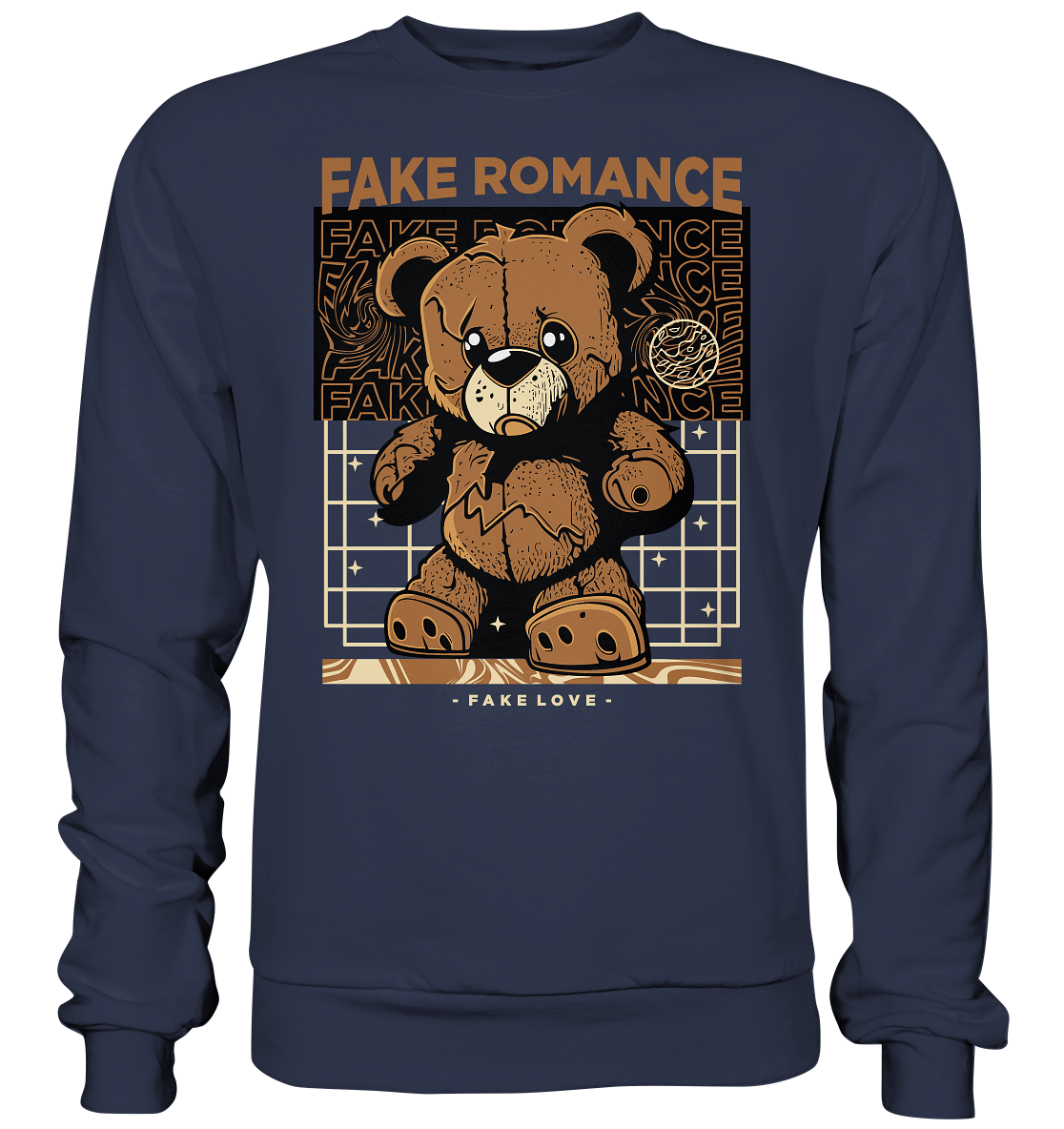 "Fake Romance" Bär Streetstyle - Premium Sweatshirt