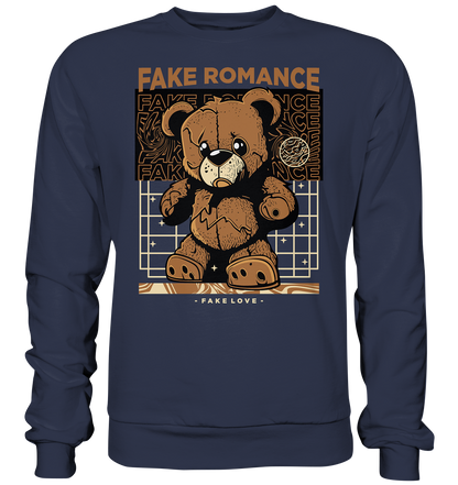 "Fake Romance" Bär Streetstyle - Premium Sweatshirt