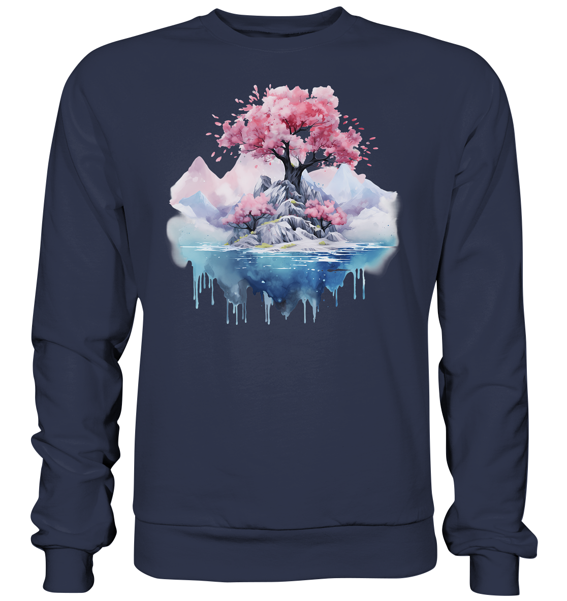 Fantasie Landschaft 14 - Premium Sweatshirt