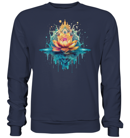 Lotus Blumen 3 - Premium Sweatshirt