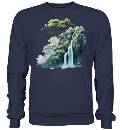 Fantasie Landschaft 13 - Premium Sweatshirt