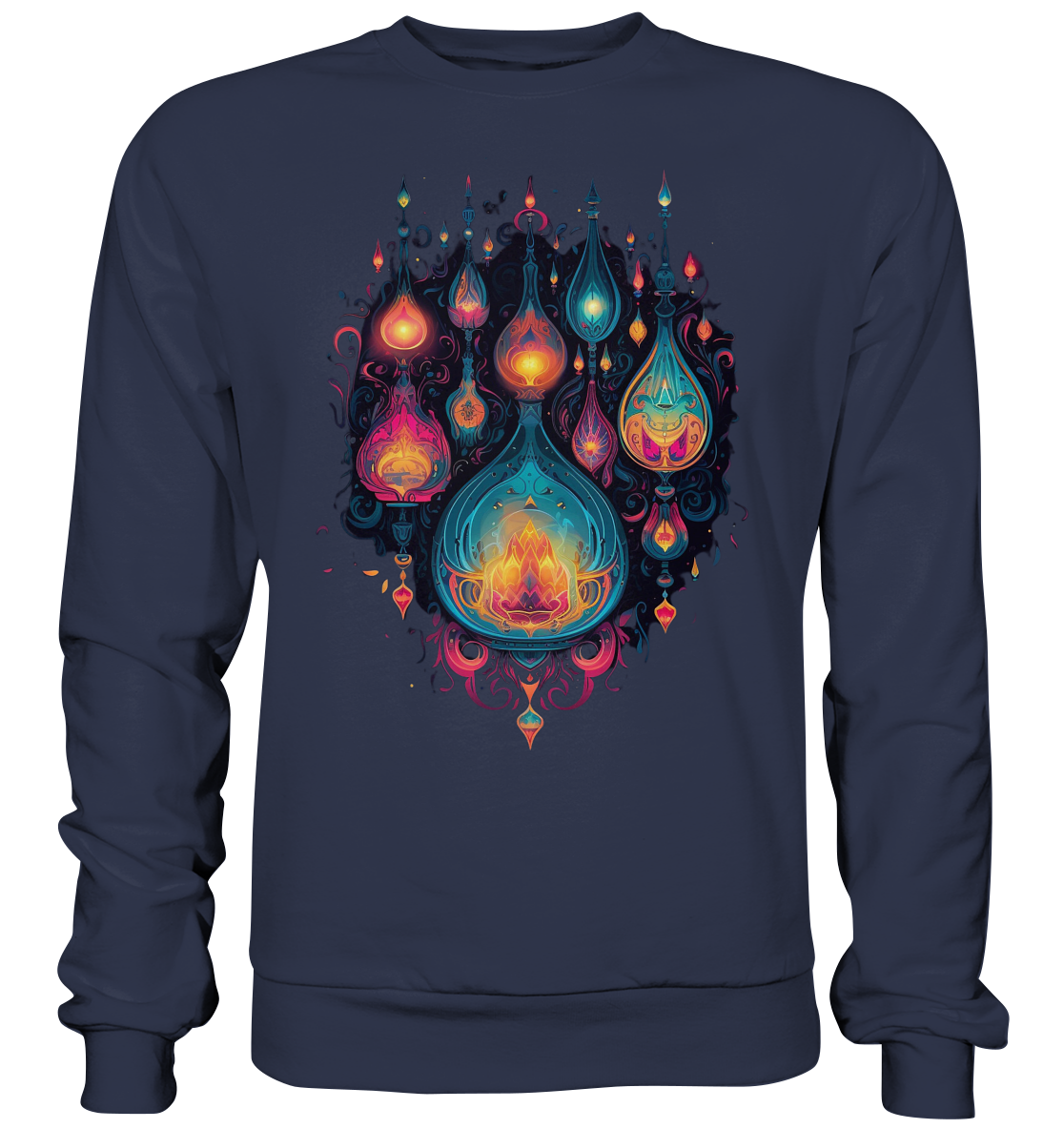 Laternen Lichter 9 - Premium Sweatshirt