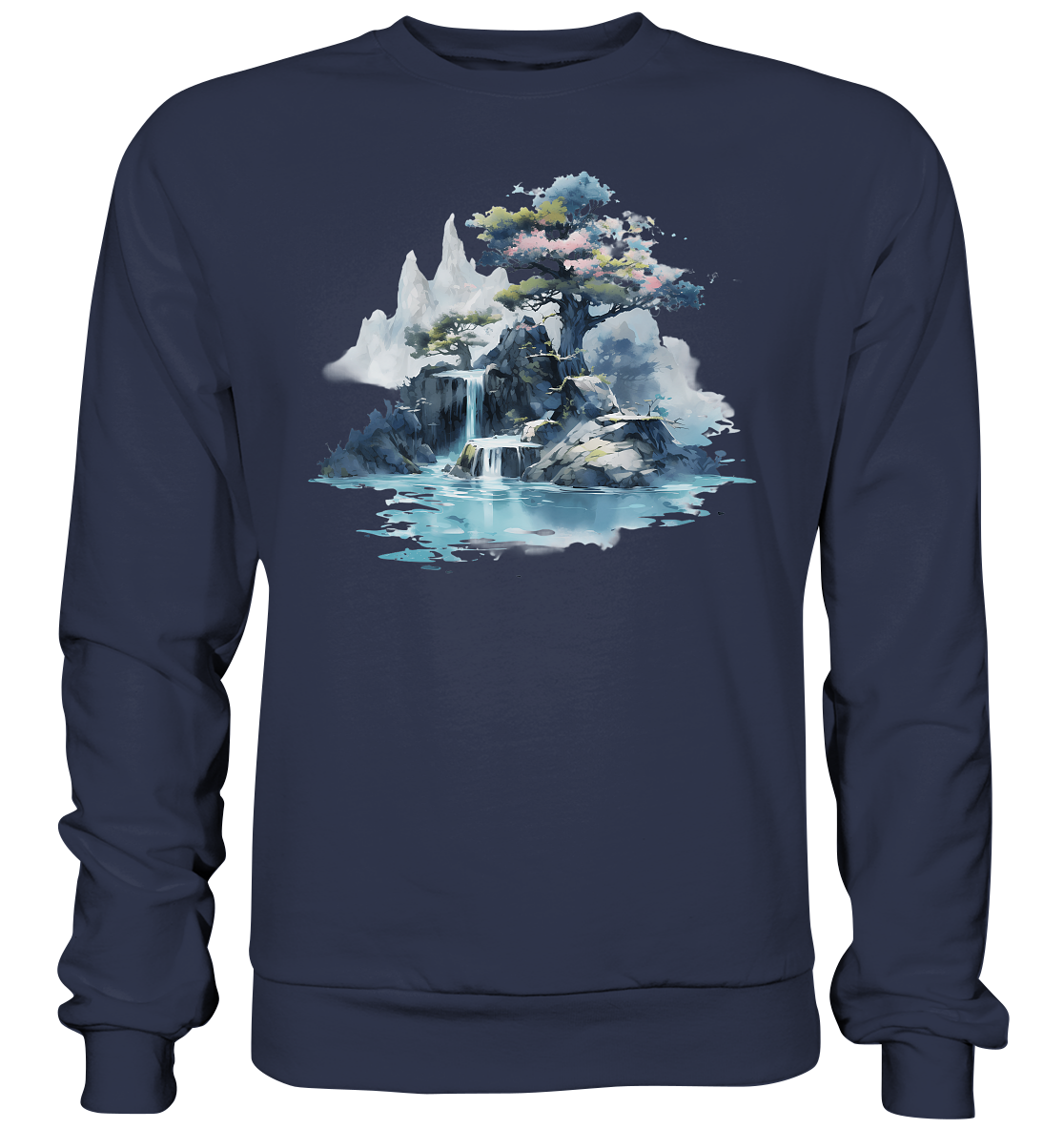 Fantasie Landschaft 5 - Premium Sweatshirt