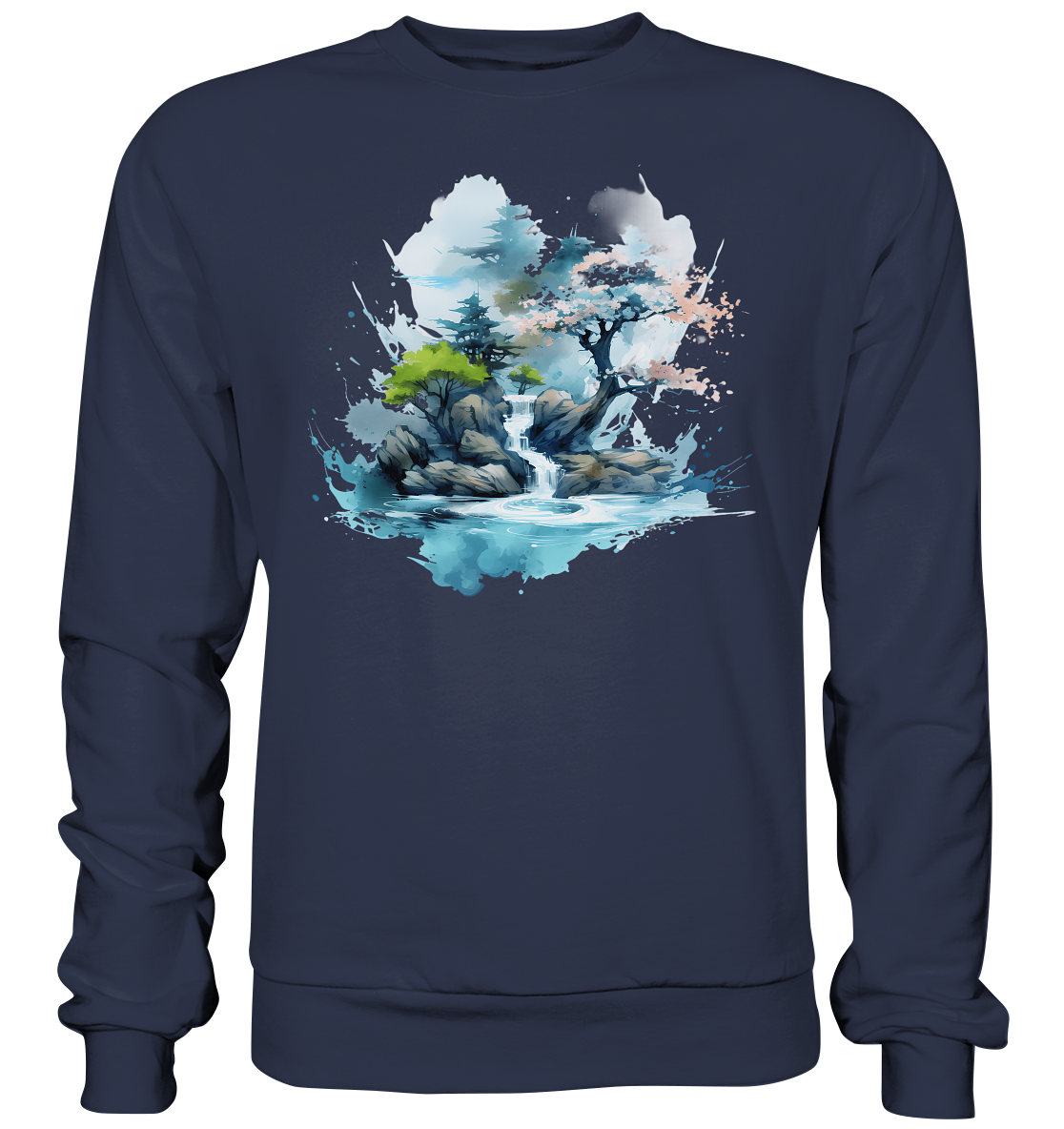 Fantasie Landschaft 3 - Premium Sweatshirt