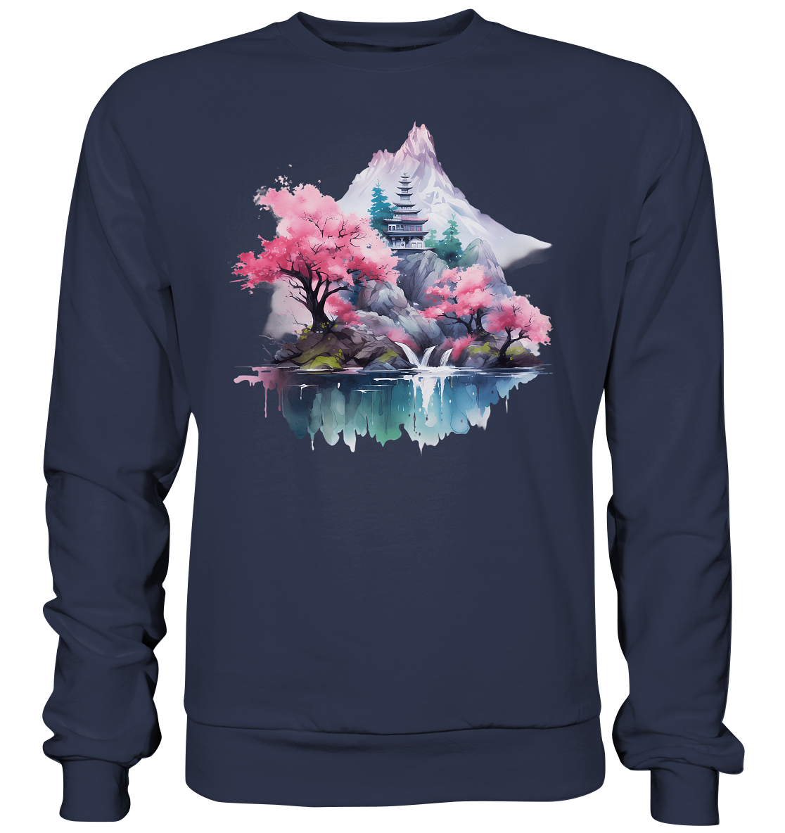 Fantasie Landschaft 8 - Premium Sweatshirt