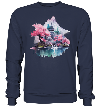 Fantasie Landschaft 8 - Premium Sweatshirt