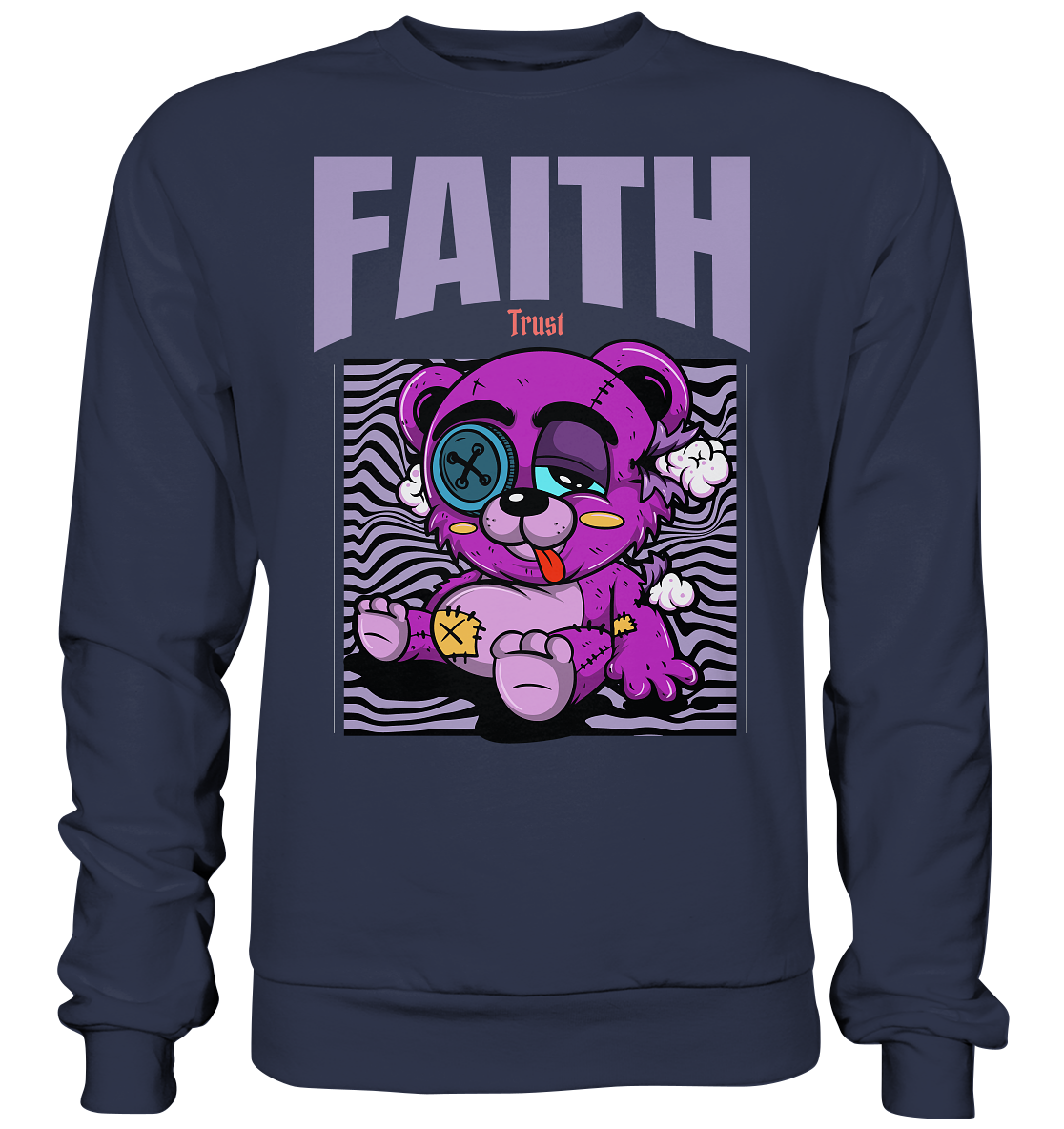 "Faith" Bär Streetstyle - Premium Sweatshirt