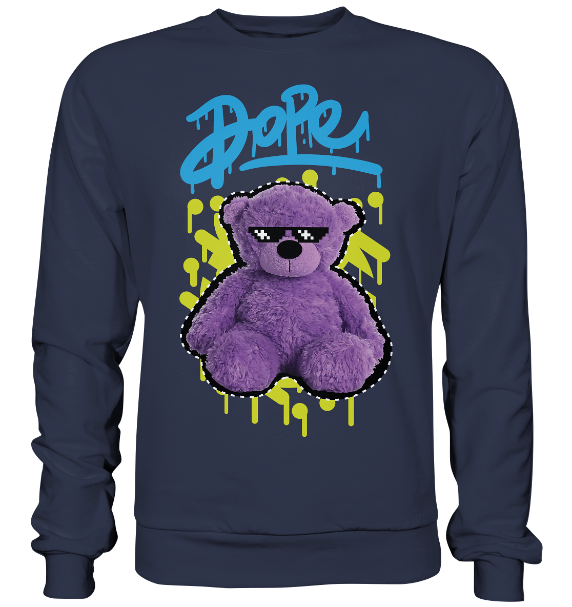 "Dope" Bär Streetstyle - Premium Sweatshirt