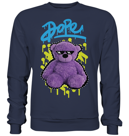 "Dope" Bär Streetstyle - Premium Sweatshirt