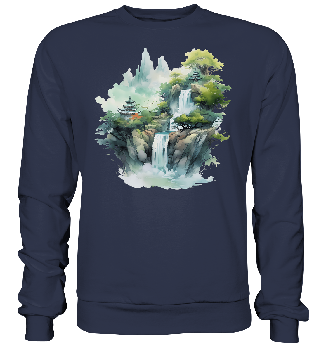 Fantasie Landschaft 11 - Premium Sweatshirt