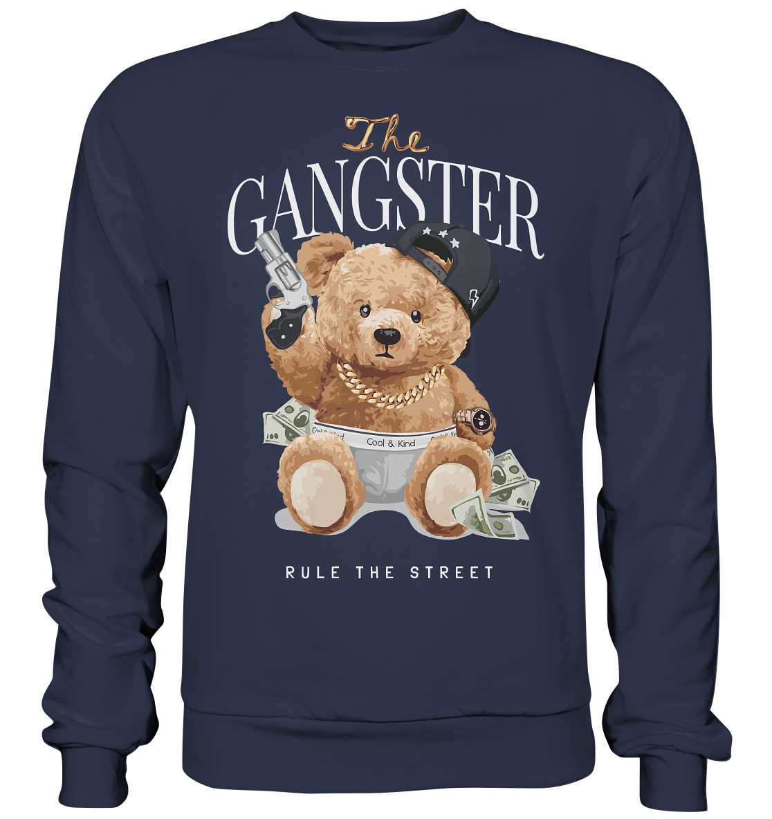 "The Gangster" Bär Streetstyle - Premium Sweatshirt