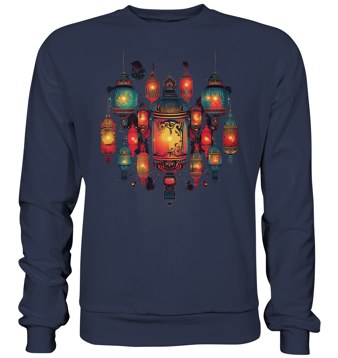 Laternen Lichter 1 - Premium Sweatshirt