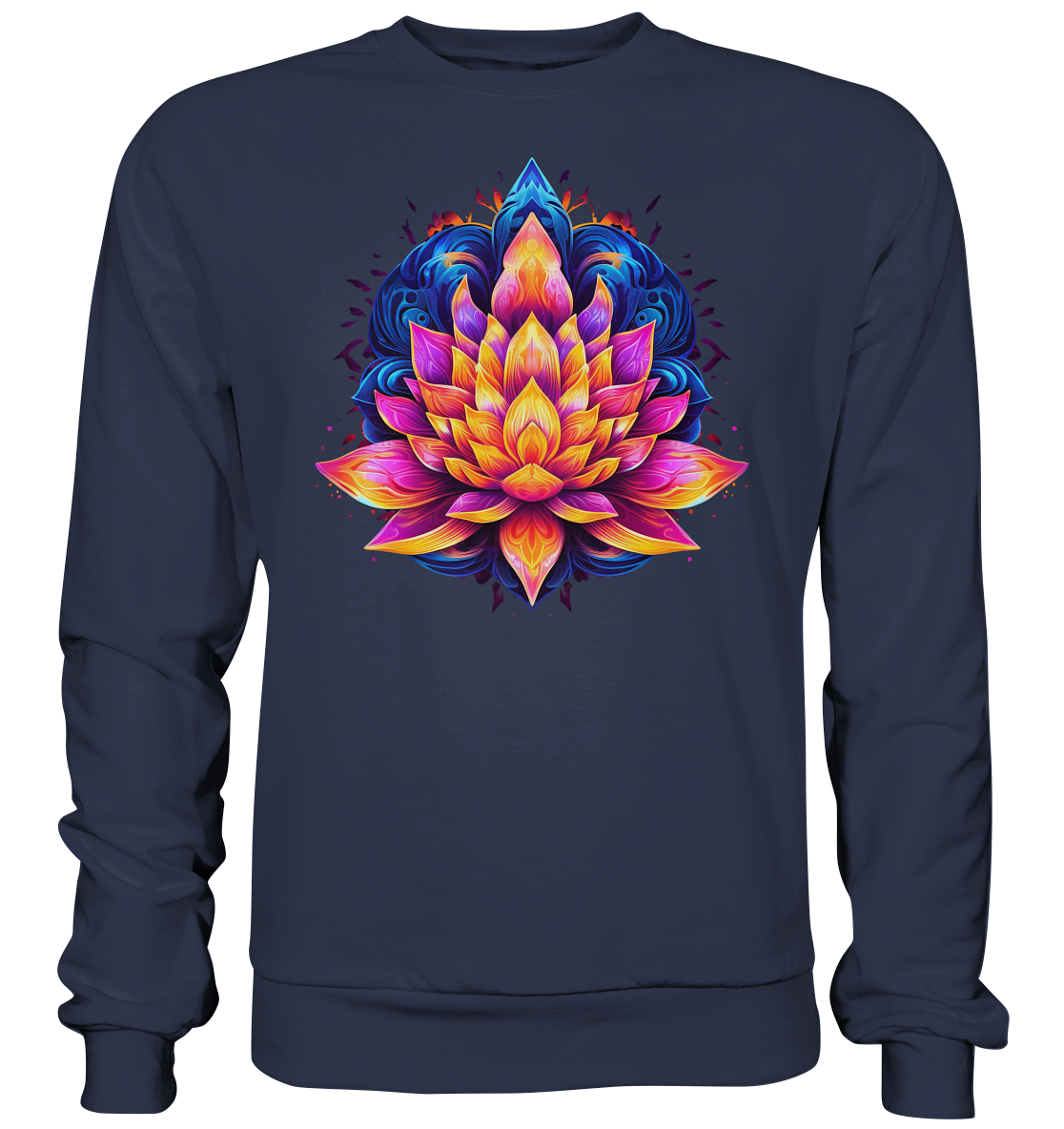 Lotus Blumen 5 - Premium Sweatshirt