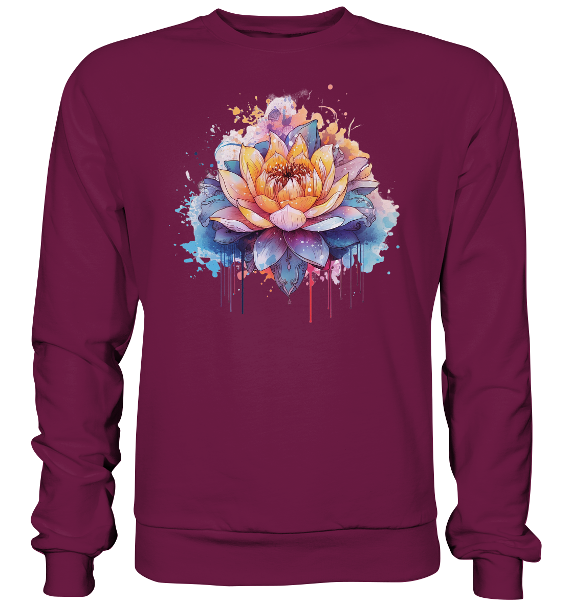 Lotus Blumen 2 - Premium Sweatshirt