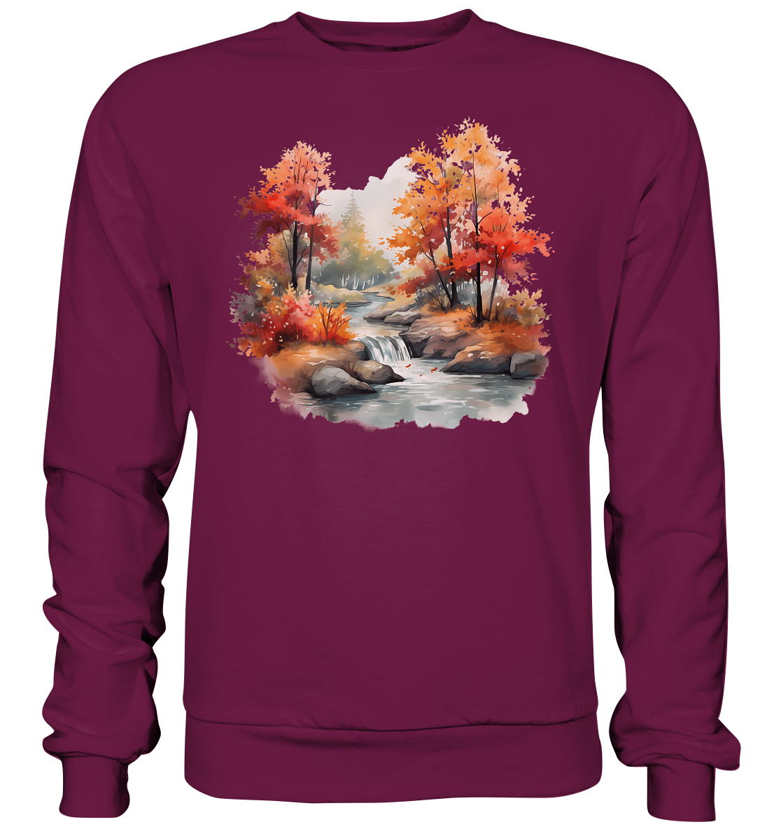 Fantasie Landschaft 4 - Premium Sweatshirt