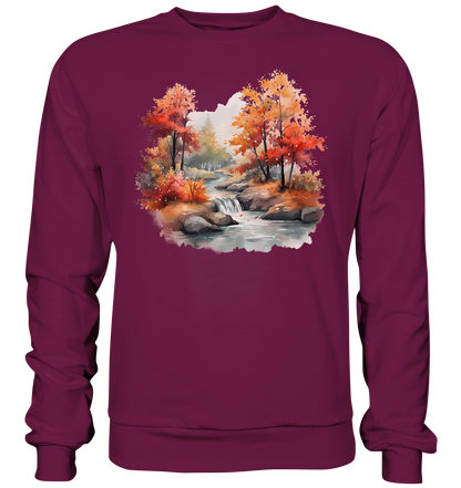 Fantasie Landschaft 4 - Premium Sweatshirt