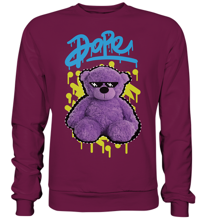 "Dope" Bär Streetstyle - Premium Sweatshirt