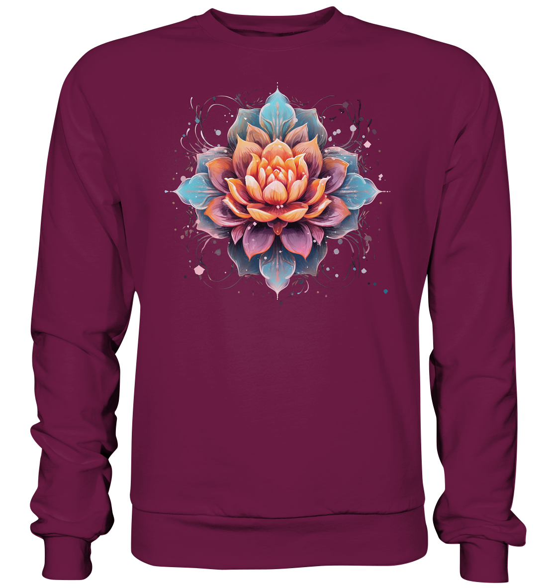 Lotus Blumen 1 - Premium Sweatshirt