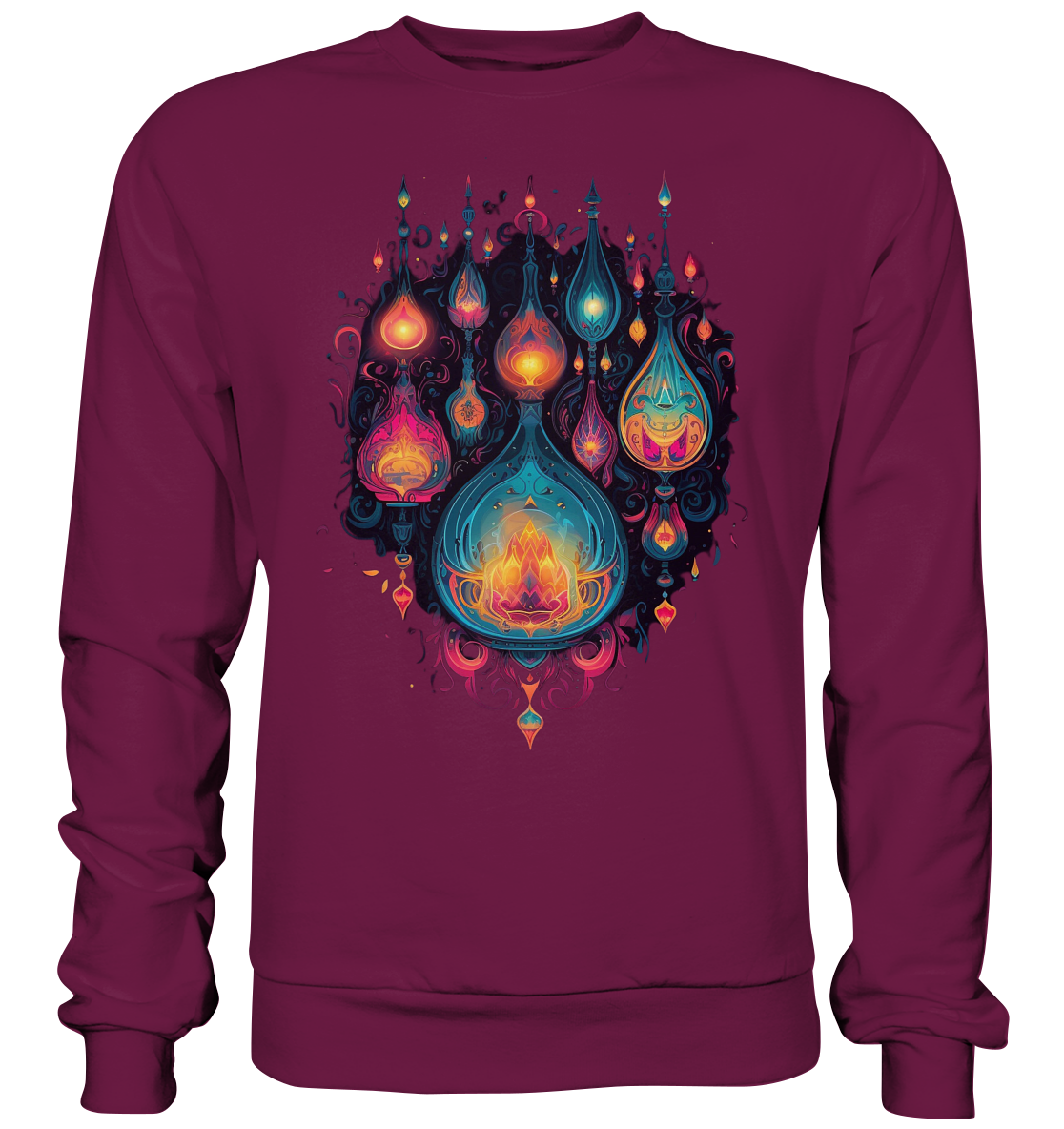 Laternen Lichter 9 - Premium Sweatshirt