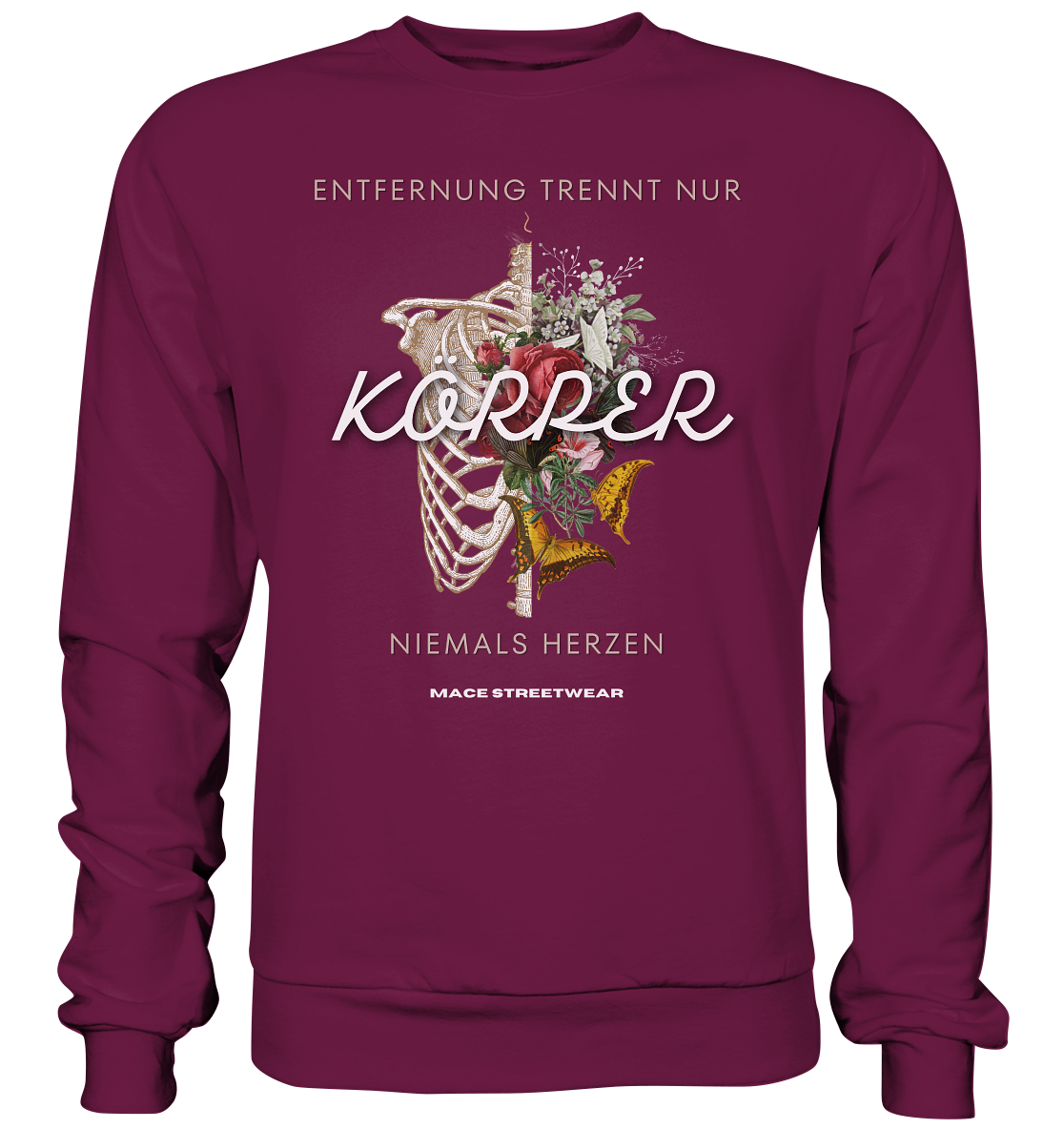 "Körper" Mace Optimismus - Premium Sweatshirt