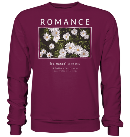 "Romance" Blumen Streetstyle - Premium Sweatshirt