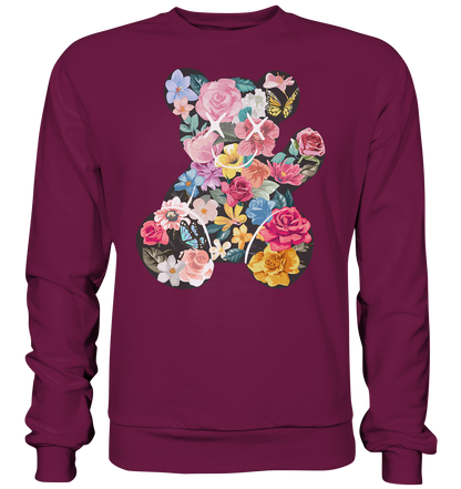 "Blumenbär" Bär Streetstyle - Premium Sweatshirt