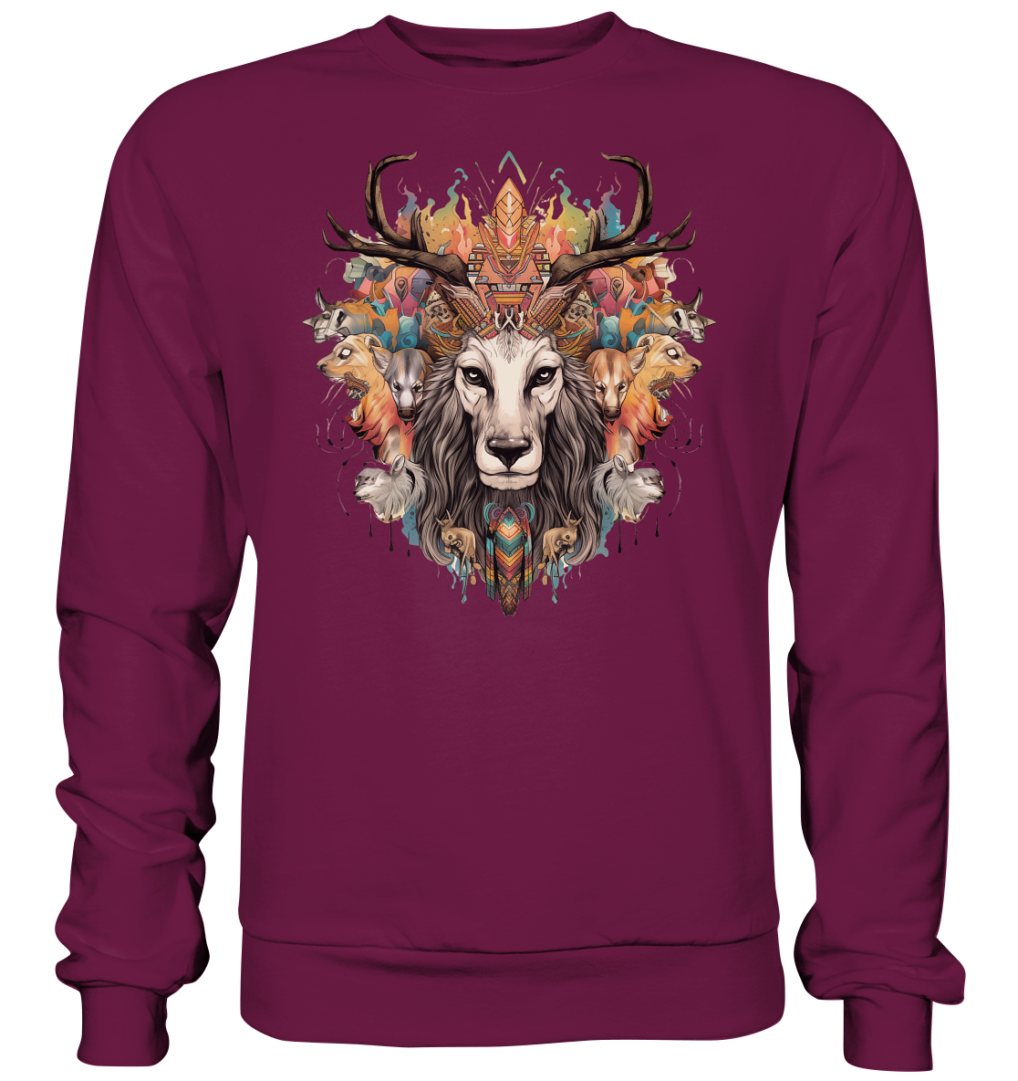 "Tier Kollektion" Tiertotems - Premium Sweatshirt