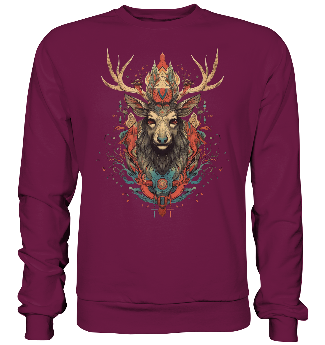 "Hirsch" Tiertotems - Premium Sweatshirt