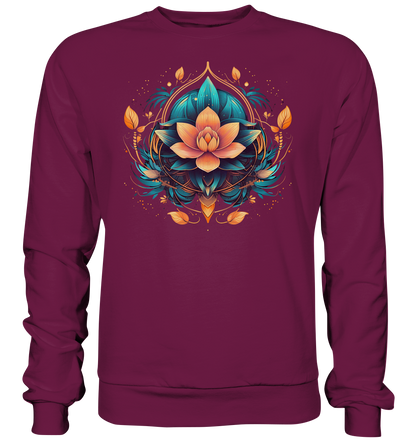 Lotus Blumen 16 - Premium Sweatshirt