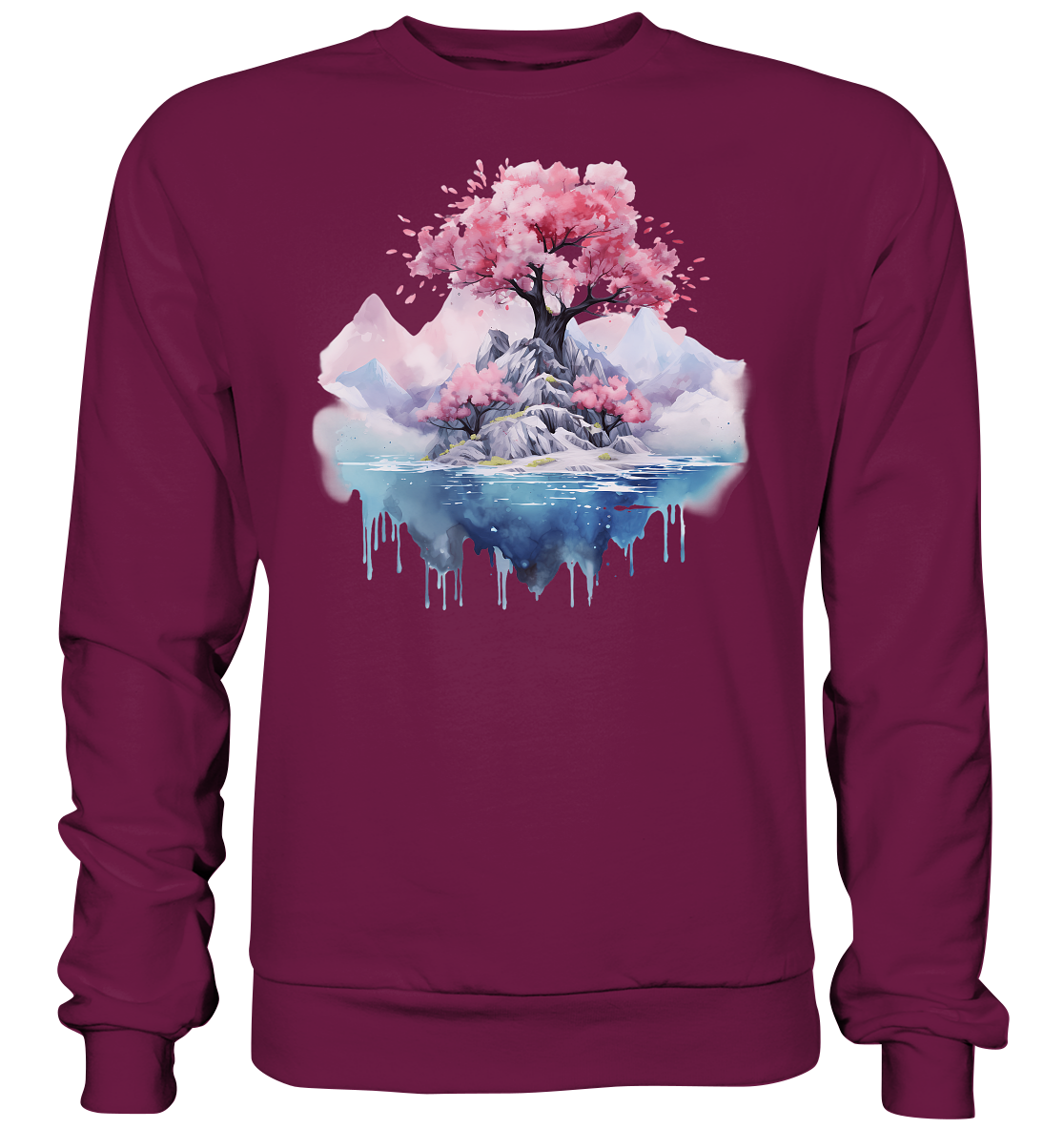 Fantasie Landschaft 14 - Premium Sweatshirt