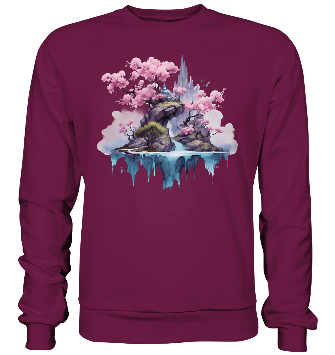 Fantasie Landschaft 2 - Premium Sweatshirt