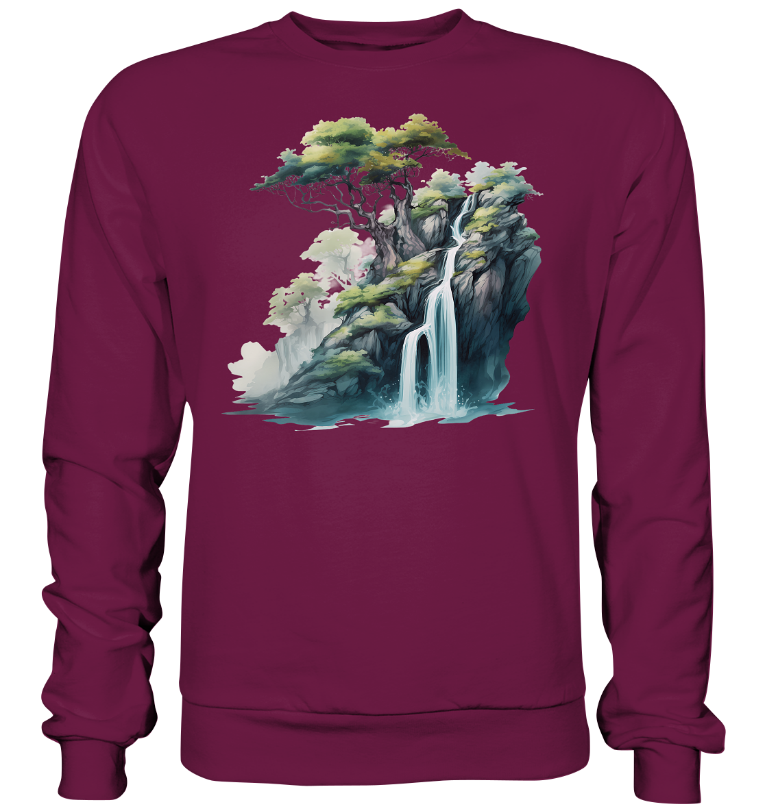 Fantasie Landschaft 13 - Premium Sweatshirt