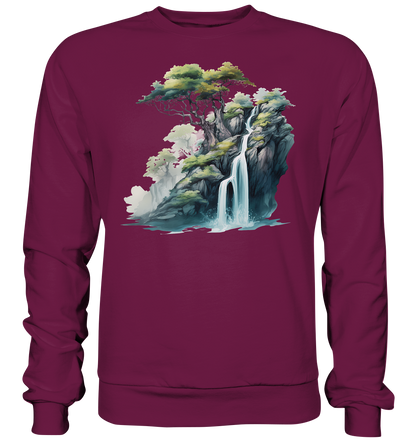 Fantasie Landschaft 13 - Premium Sweatshirt