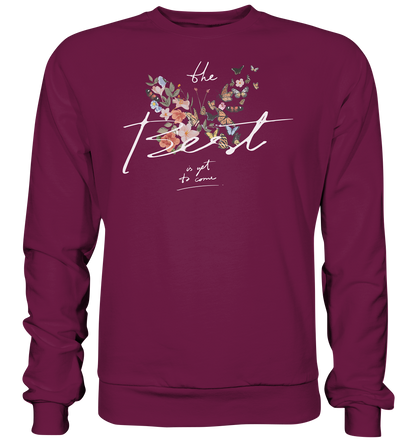 "The Best" Blumen Streetstyle - Premium Sweatshirt