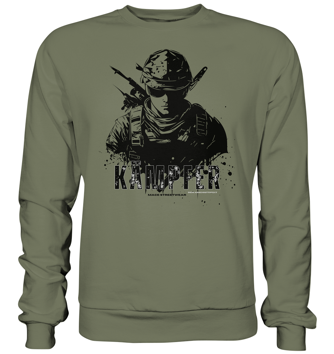 "Kämpfer" Mace Optimismus - Premium Sweatshirt