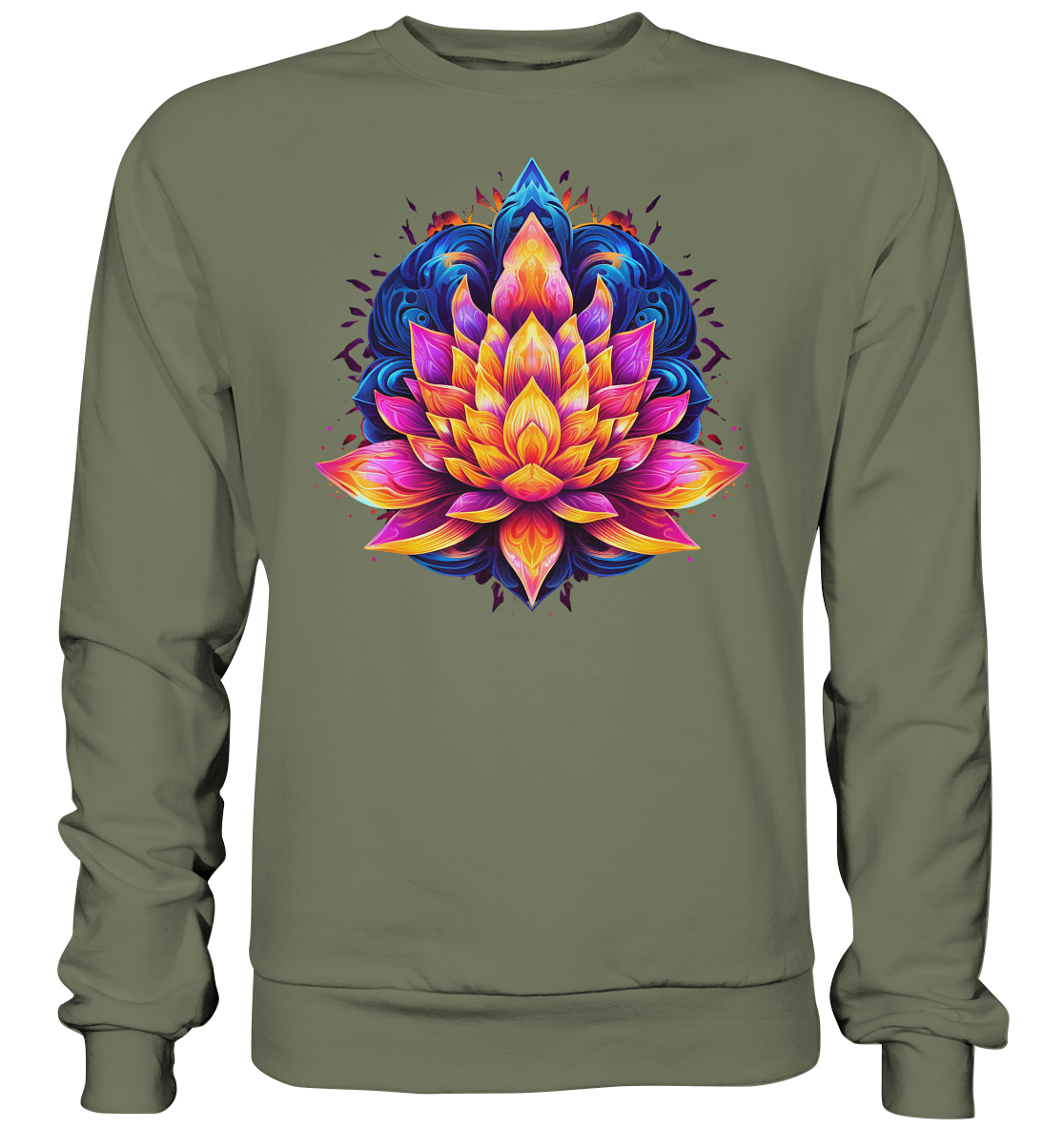 Lotus Blumen 5 - Premium Sweatshirt