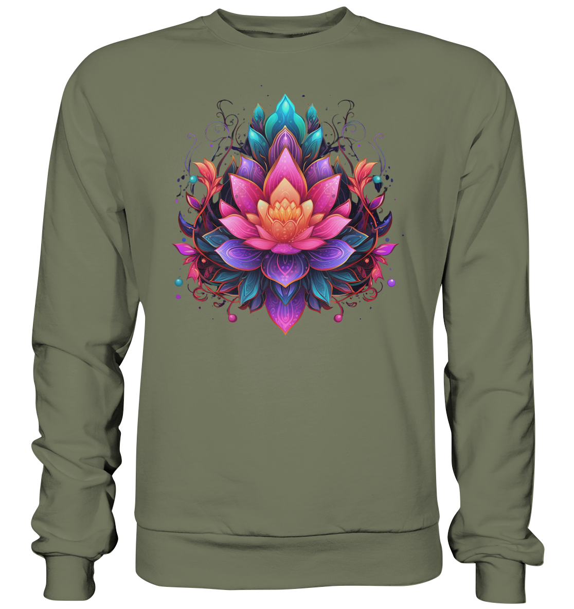 Lotus Blumen 13 - Premium Sweatshirt