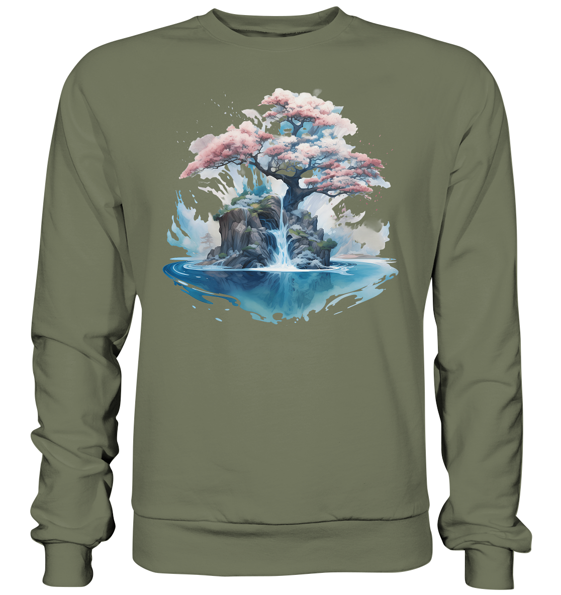 Fantasie Landschaft 9 - Premium Sweatshirt